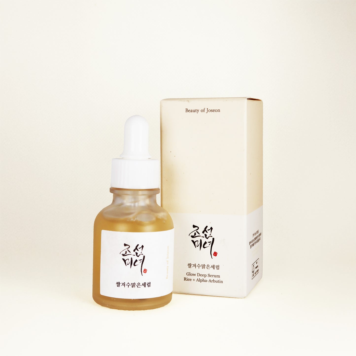 Beauty of Jeoson Glow Deep Sérum Rice + Alpha Arbutin Unifie le teint Peaux Ternes 30 ml