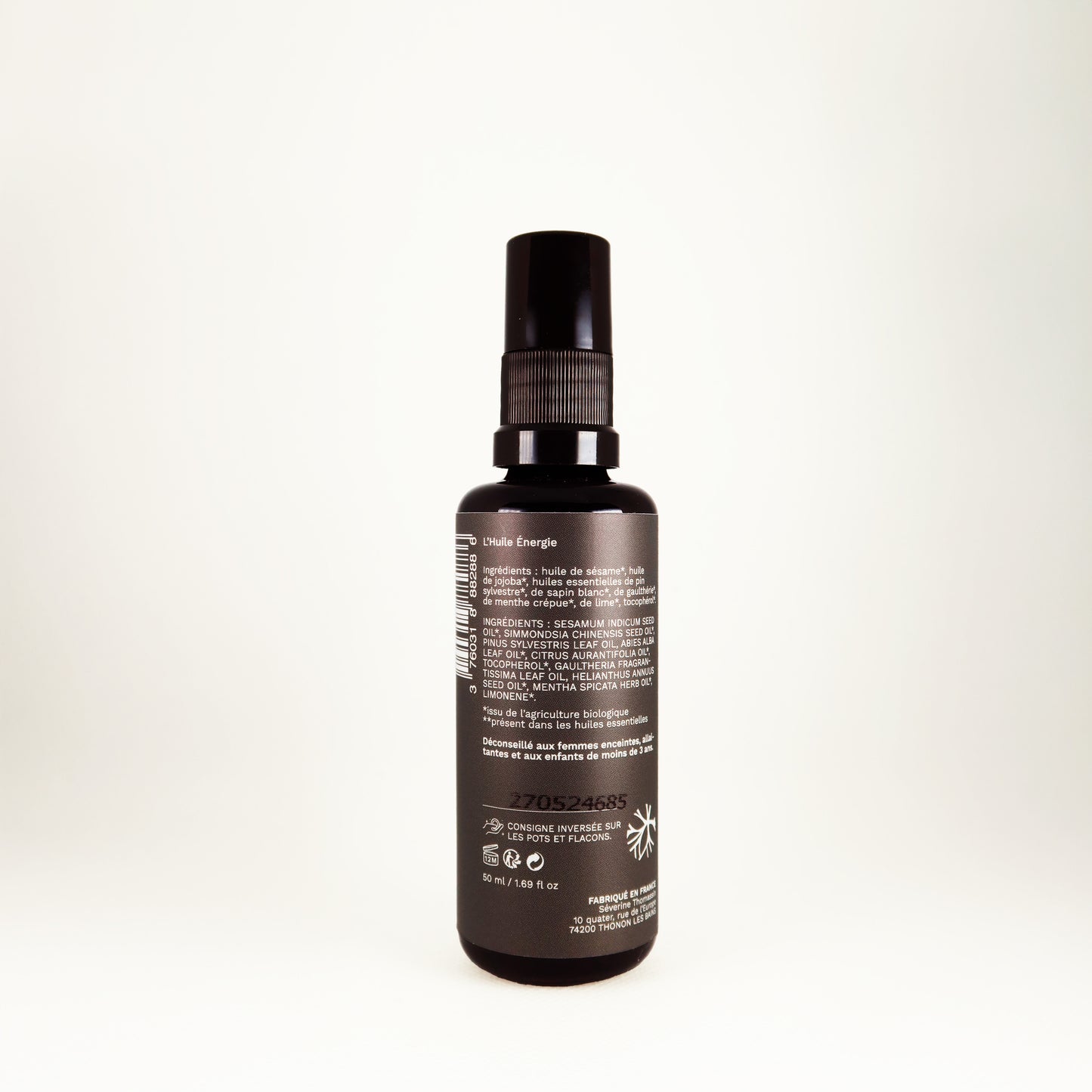 L'Huile Énergie Visage & Corps Raffermissante et Tonifiante 50 ml